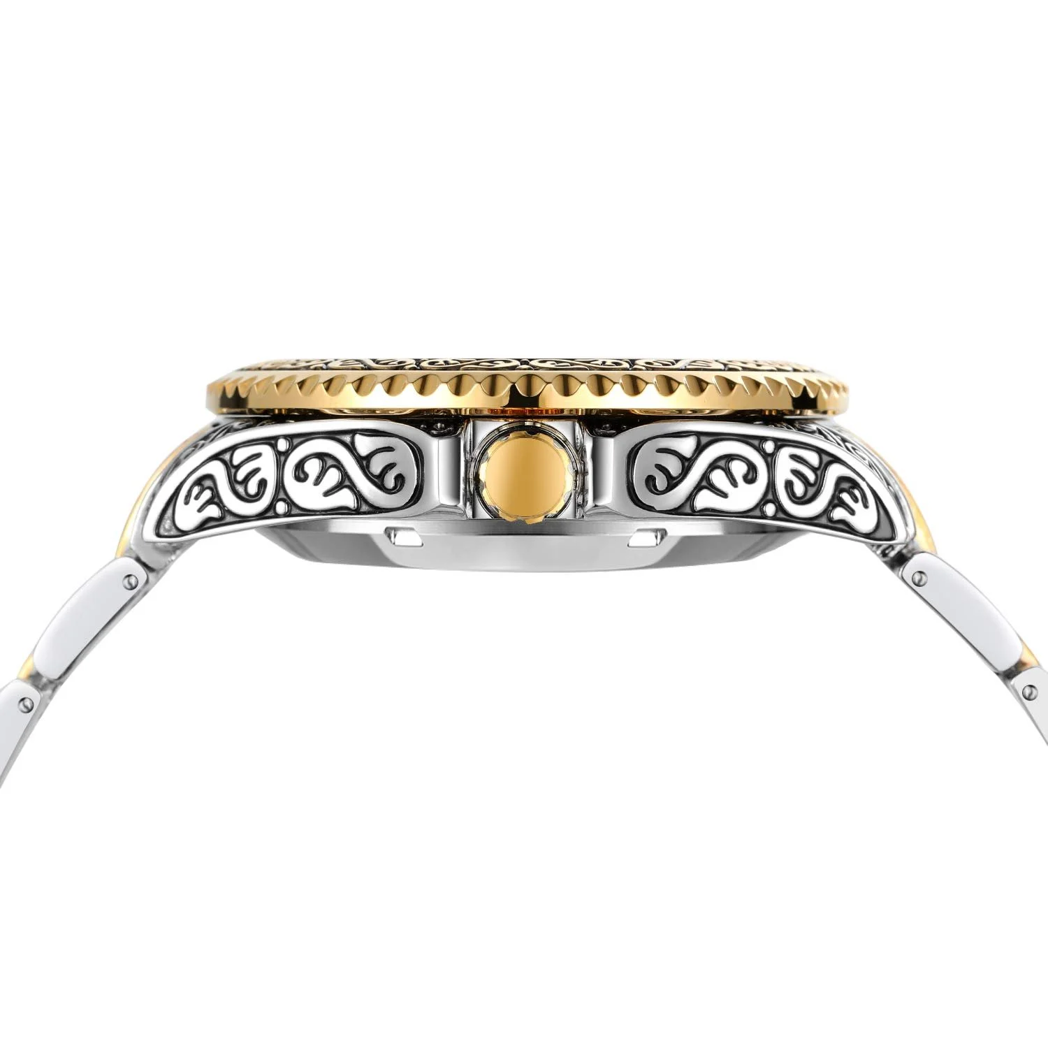 Автоматические часы Steampunk Retro Carved Skeleton Золотистый Серебристый Мужские часы с металлическим ремешком AM/PM Sun Moon, фото №4 Автоматические часы Steampunk Retro Carved Skeleton Золотистый Серебристый Мужские часы с металлическим ремешком AM/PM Sun Moon, фото №4