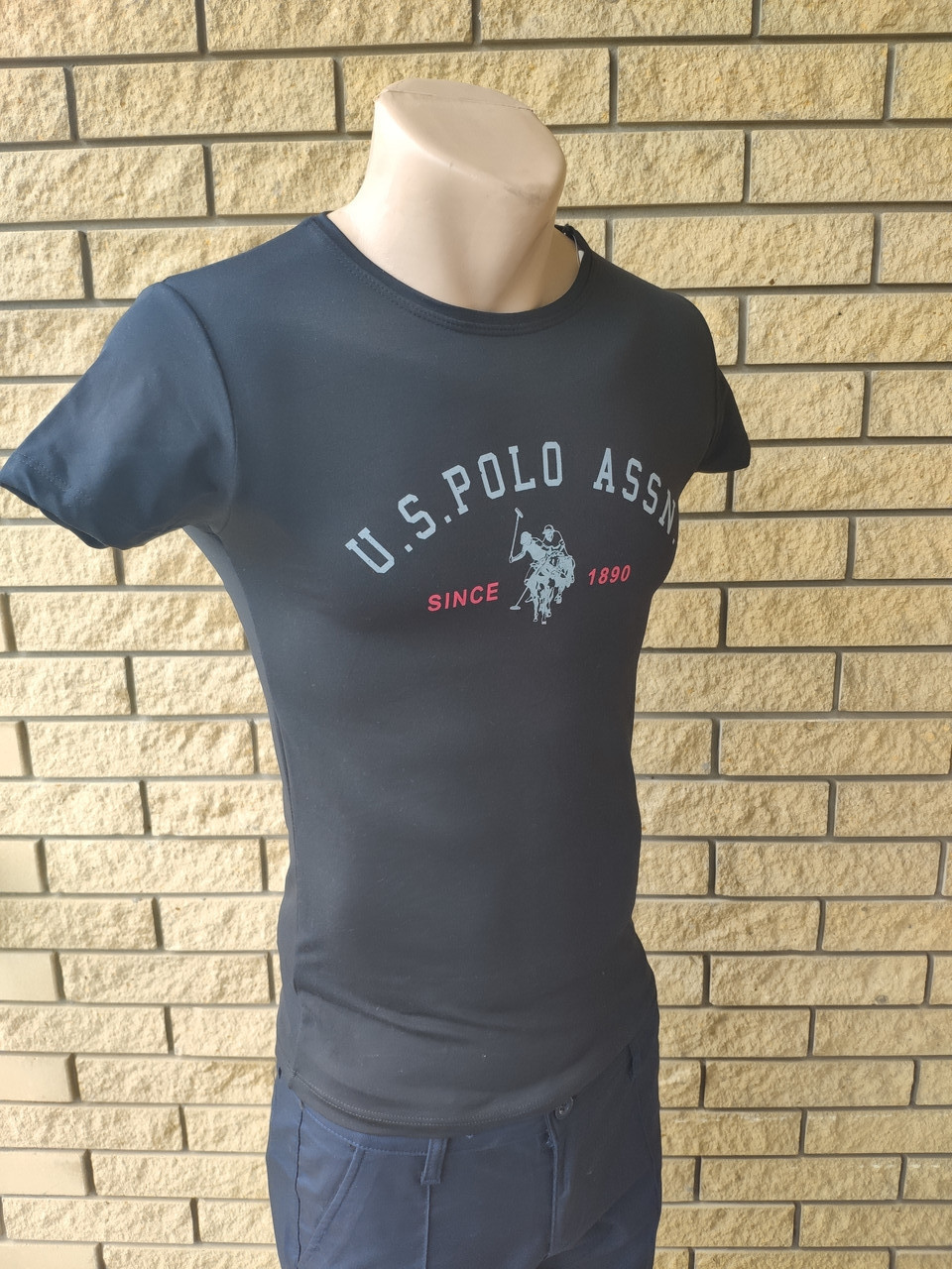 Футболка унисекс коттоновая брендовая POLO Турция, фото №3