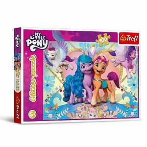Пазл Trefl My Little Pony Glitter Ponies 100 елементів - Фото 1