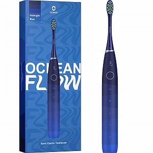Зубна щітка електрична Oclean Flow звукова 76000 рухів/хв Синій - Фото 1