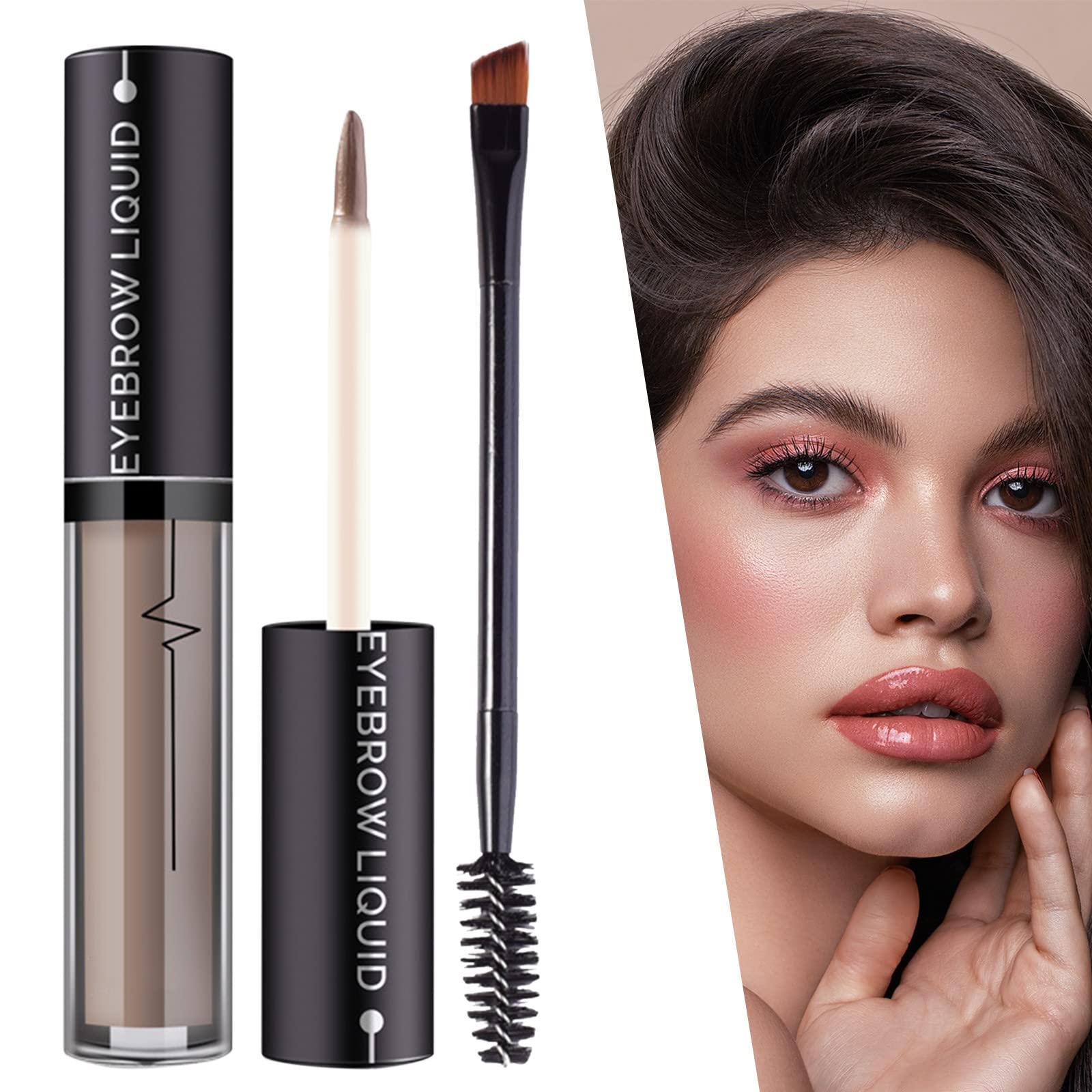 Карандаш для макияжа бровей кисть, фото №5