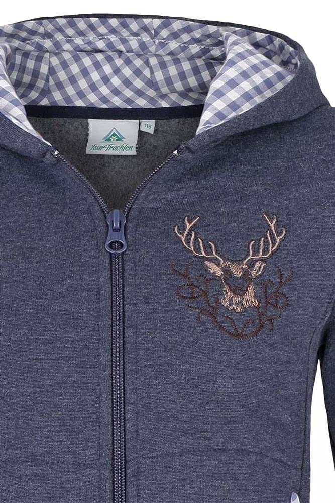 Толстовка Isar-Trachten Джинс, фото №3