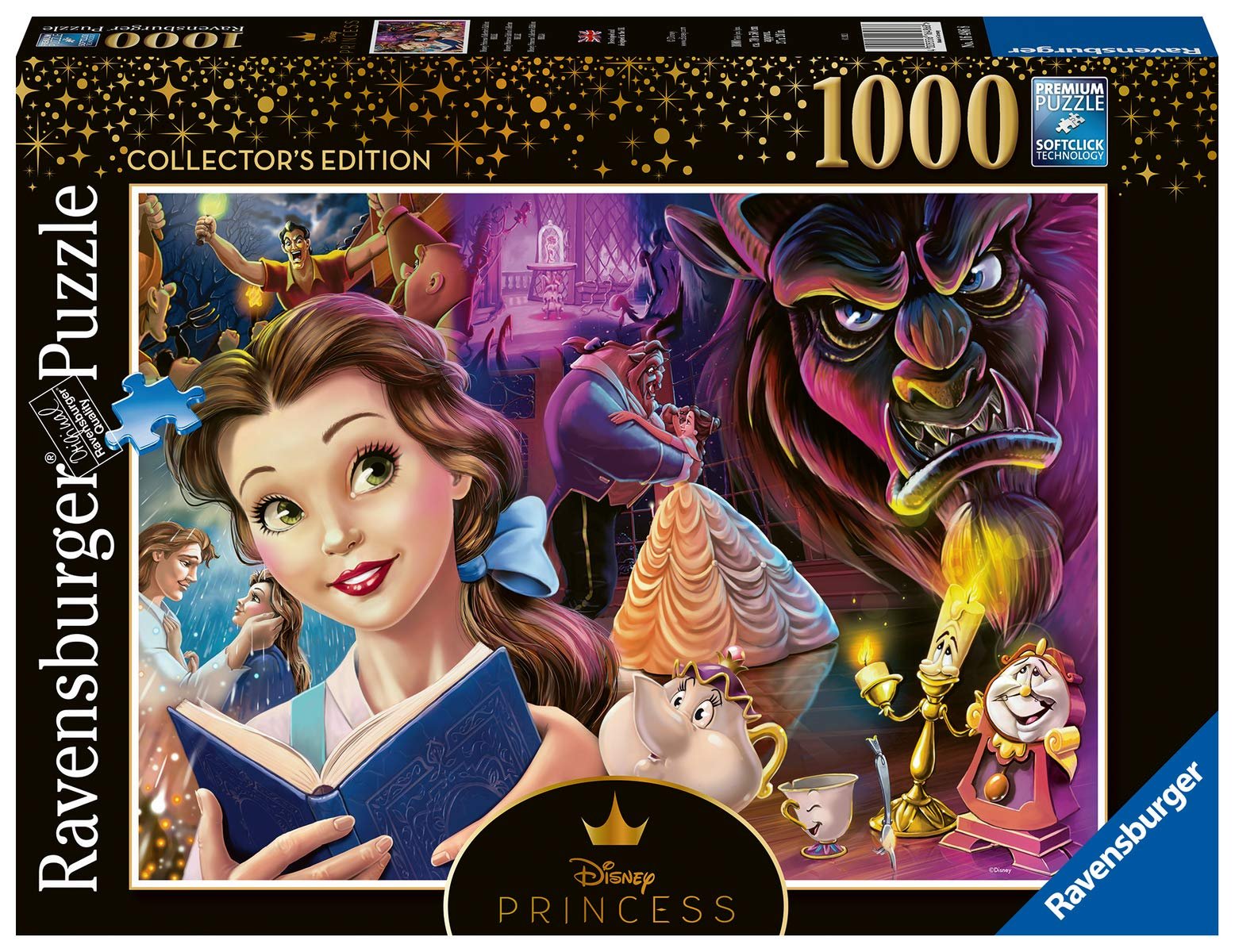 Пазл Ravensburger 16486 Belle the Disney Princess 1000 елементів, фото №2