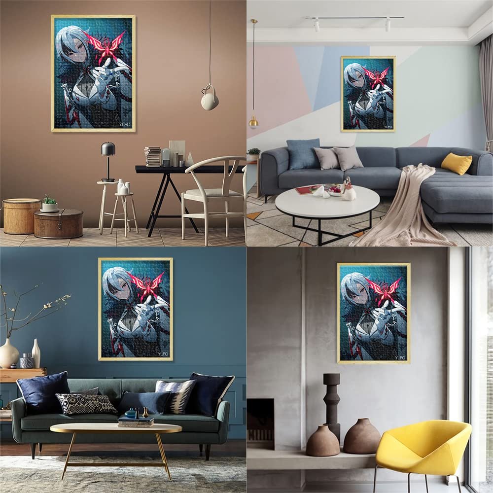 Деревянный пазл Genshin Impact Arlecchino 1000 деталей 50 x 75 см, фото №4 Деревянный пазл Genshin Impact Arlecchino 1000 деталей 50 x 75 см, фото №4