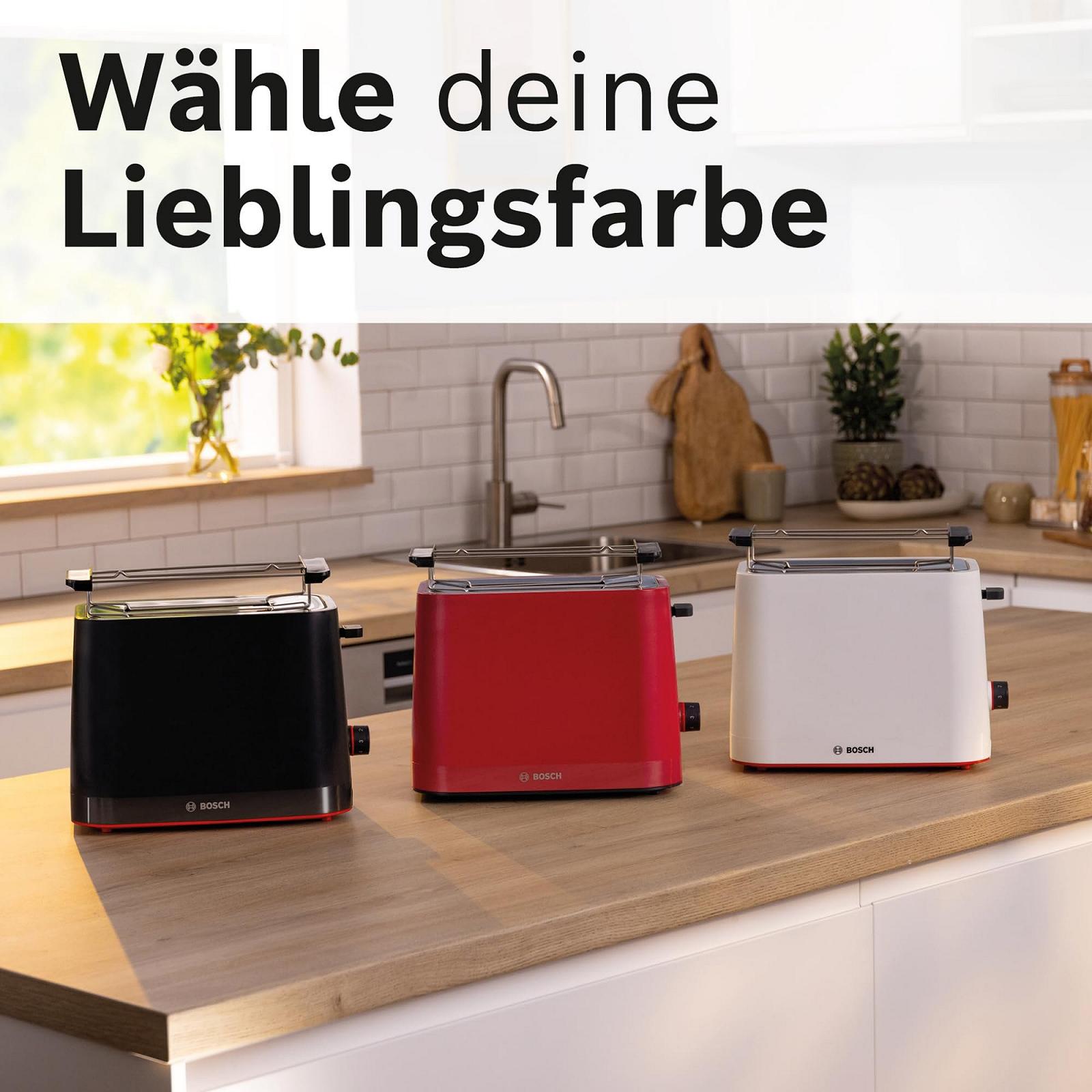 Компактний тостер Bosch MyMoment TAT3M123 / 800 Вт / Чорний, фото №7