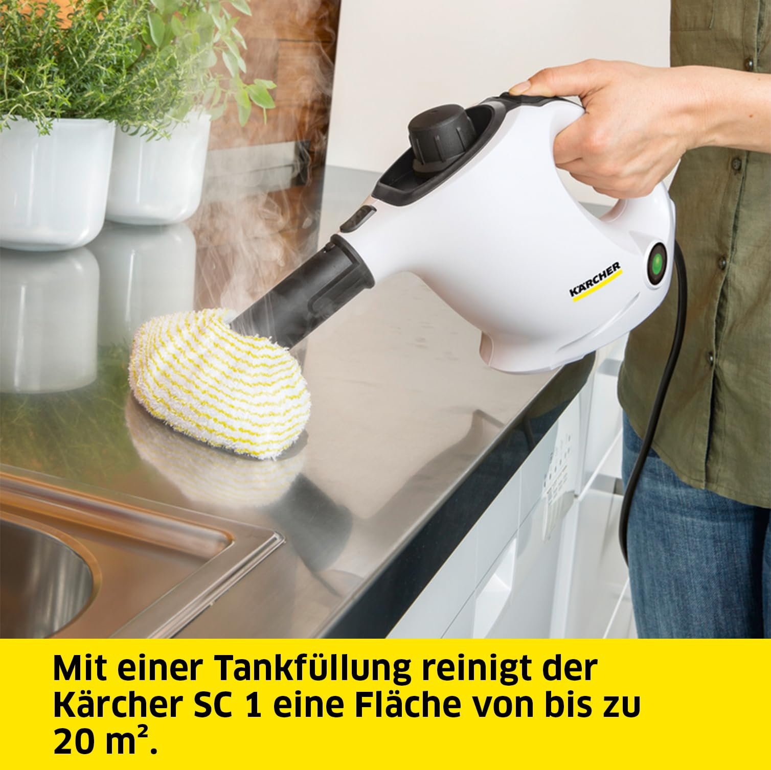 Пароочиститель Kärcher 1200 Вт, фото №3