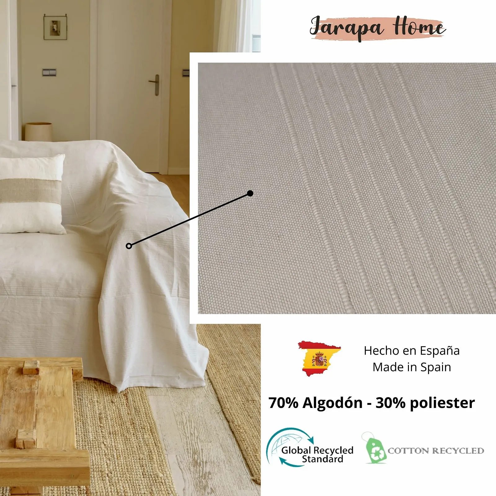 Покрывало Многоцелевое для диванов, бежевое и белое. Прочное покрывало для дивана из высококачественной ткани, современные покрывала 180 x 280 см, бежевый, фото №3 Покрывало Многоцелевое для диванов, бежевое и белое. Прочное покрывало для дивана из высококачественной ткани, современные покрывала 180 x 280 см, бежевый, фото №3