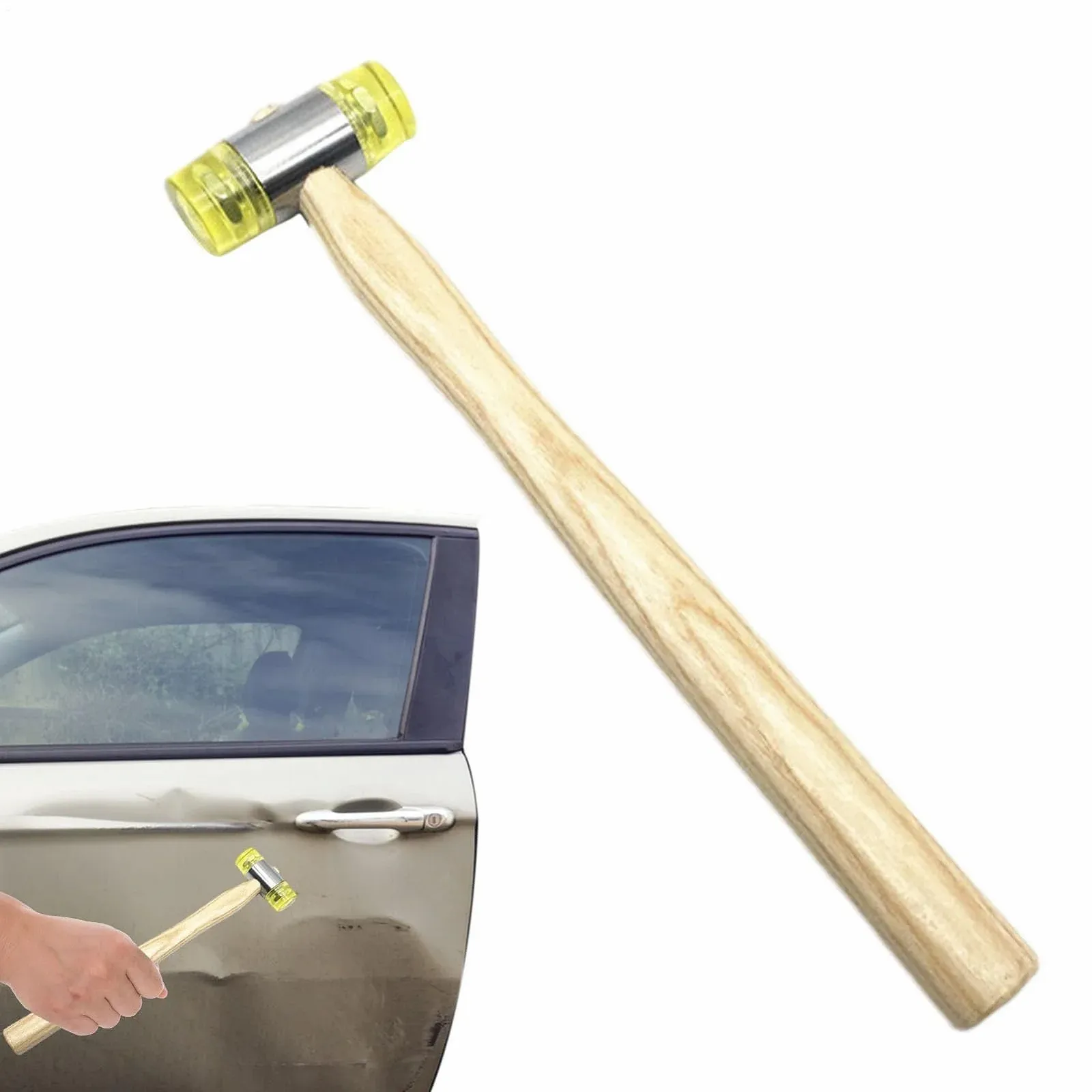 Молоток кузовной рихтовочный с деревянной рукояткой Heavy Duty, фото №9 Молоток кузовной рихтовочный с деревянной рукояткой Heavy Duty, фото №9