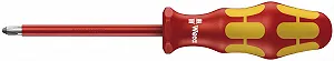 Викрутка діелектрична Wera Kraftform Plus Series 100 VDE 160 i для шліцьових гвинтів з Lasertip - Фото 1