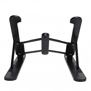 Подставка для ноутбука Jectse портативная, эргономичная, охлаждающая для путешествий и активного отдыха, черный - Фото 1