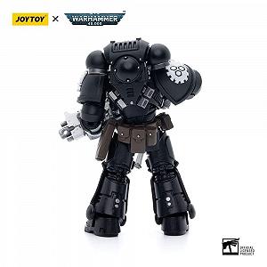 Фигурка JoyToy WH 40K Iron Hands Advocate Brother Gravak 1/18 synthetic.ua - Фото 1