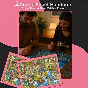 Пазл Time Warp Puzzle Day Night Starwatchers 1000 деталей меняющий изображение 67,6 x 48,9 см (26,5 x 19,25 дюйма) synthetic.ua - Фото 1