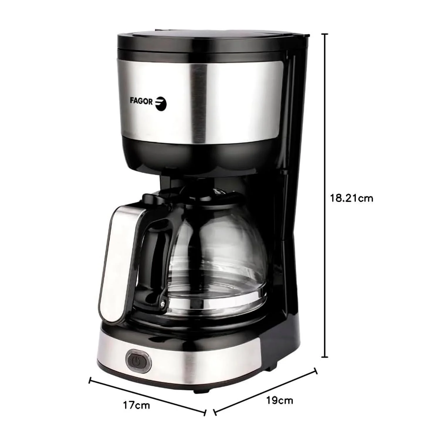 Капельная кофеварка Fagor Wakeup Must 0.6 л 700 Вт, фото №4