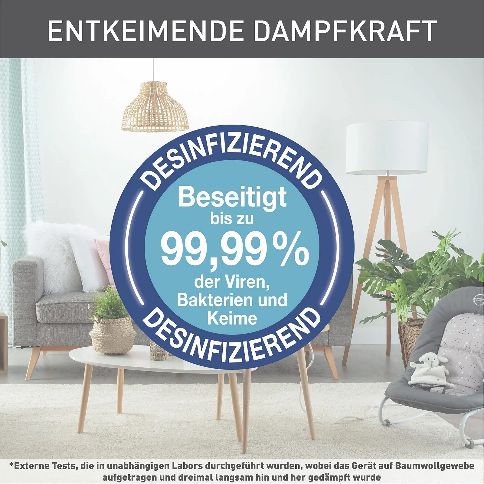 Вертикальный отпариватель Tefal Access Steam Easy DT7170 1400 Вт 25 г/мин Белый/Синий, фото №8