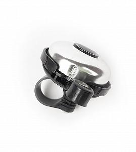 Велосипедный звонок классический A-Bike алюминиевый серебристый (G0000145) - Фото 1