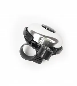 Велосипедный звонок классический A-Bike алюминиевый серебристый (G0000145) - Фото 1