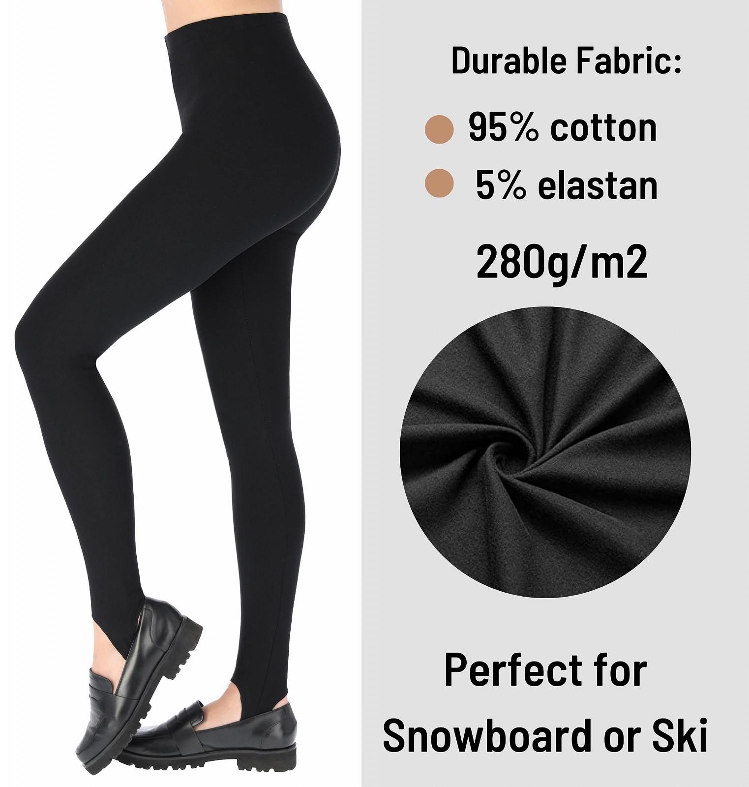 Леггинсы FUTURO FASHION LSYX Зимние Теплые Хлопковые Со штрипками (Флисовая подкладка), фото №6