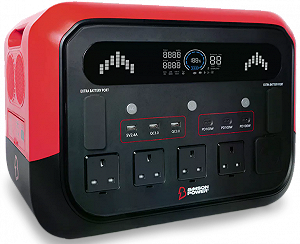 Зарядна станція Bimson Power BP2400PPS 4800 Вт / 2400 Вт / 2048 Вт*год / LiFePO4 / Швидка зарядка - Фото 1