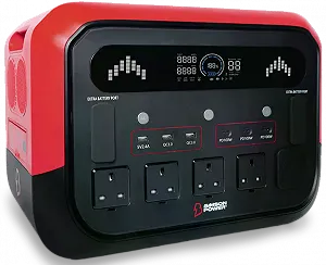 Зарядна станція Bimson Power BP2400PPS 4800 Вт / 2400 Вт / 2048 Вт*год / LiFePO4 / Швидка зарядка - Фото 1