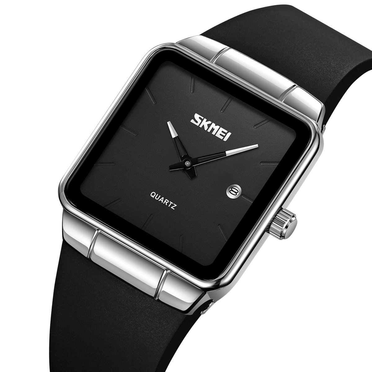 Годинник Skmei 2173SIBK Silver-Black, фото №2