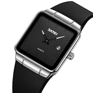 Годинник Skmei 2173SIBK Silver-Black synthetic.ua - Фото 1