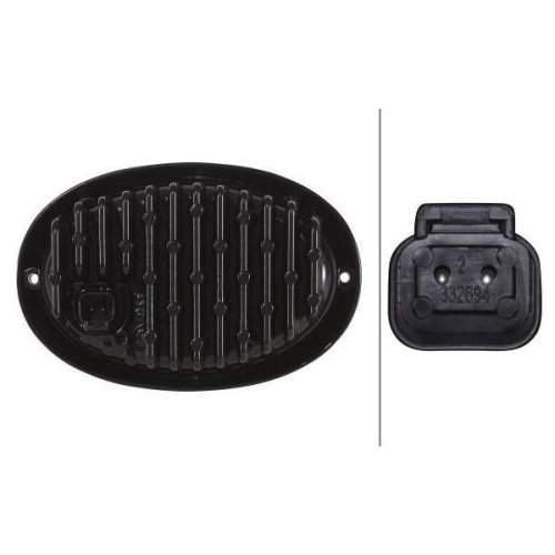 Рабочая фара HELLA 1GA 996 661-061 для AEBI, фото №2