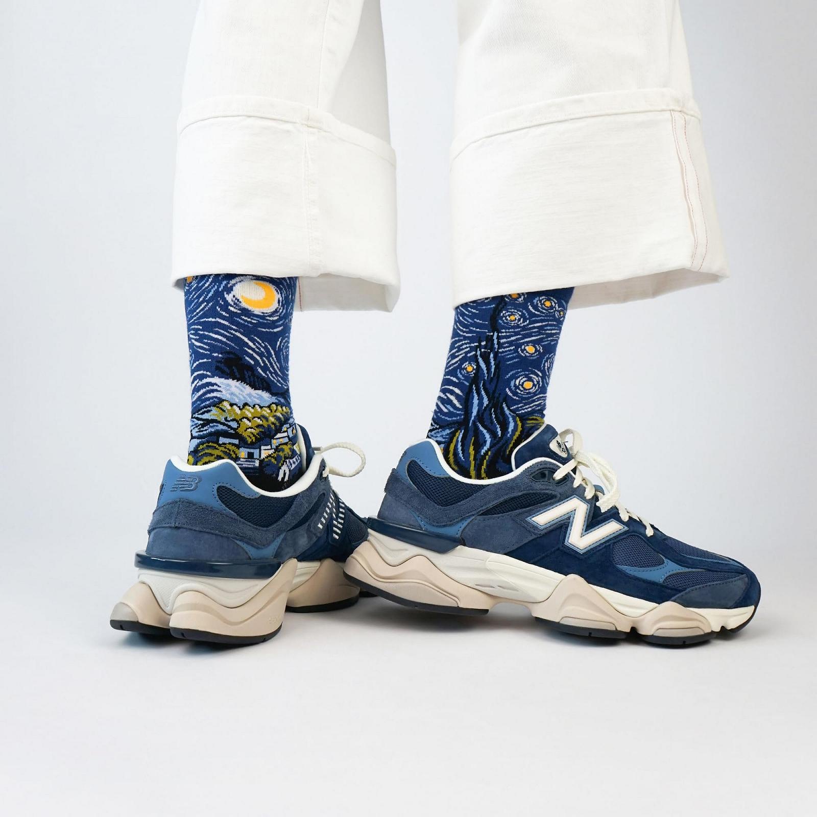 Набор носков Gustav Klimt, Mondrian, Van Gogh, Franz Marc, Friedrich, Munch, фото №8