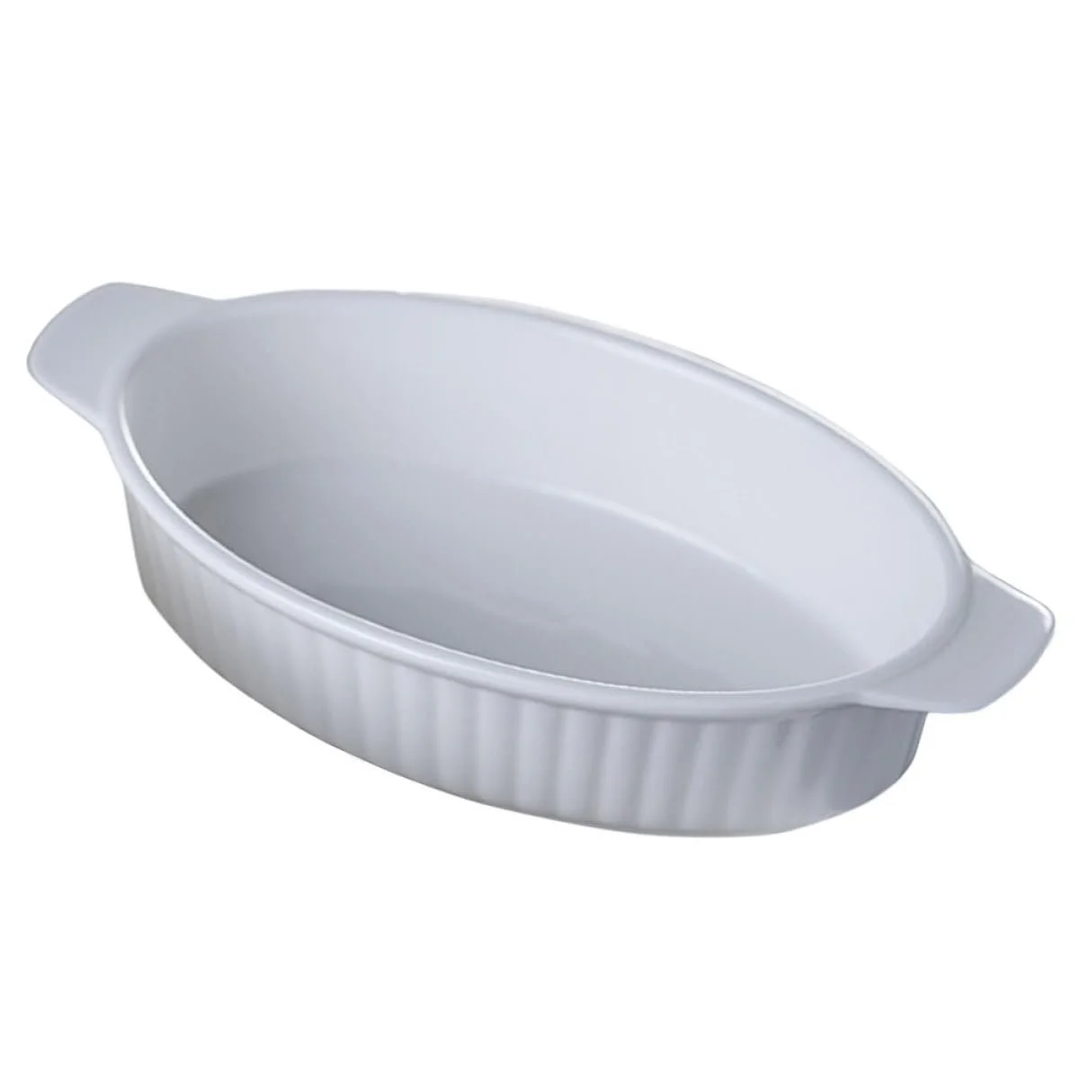 Форма для запекания SOIMISS керамическая овальная термостойкая с двойными ручками, фото №1