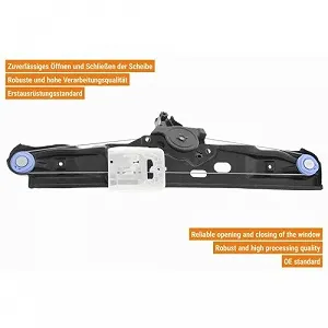 Склопідйомник VAICO V25-1767 Green Mobility Parts FORD задній лівий synthetic.ua - Фото 1