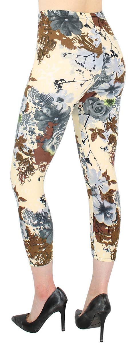 Капри dy_mode 7LG170 Женские Шорты 7/8 Floral, фото №2