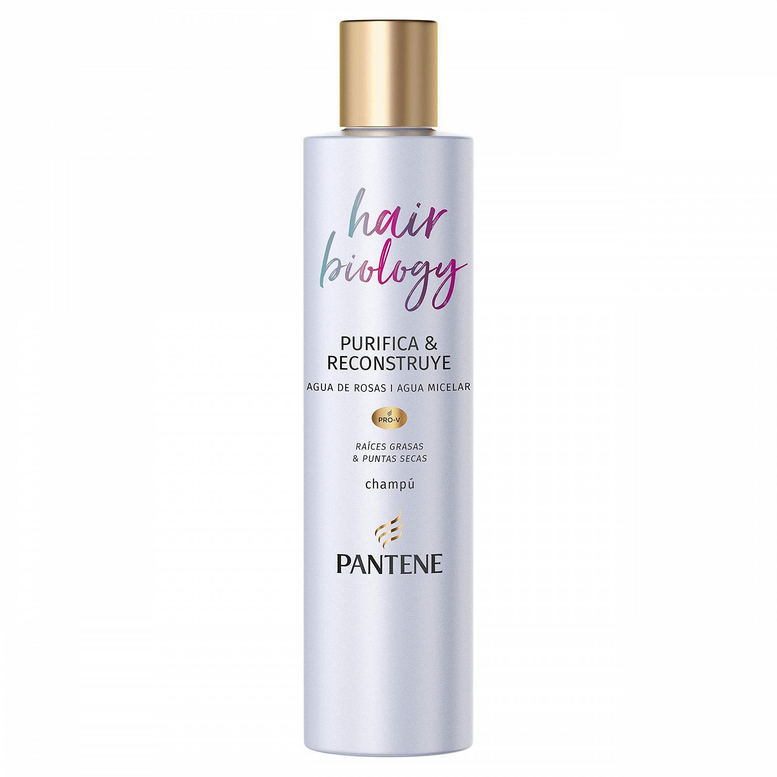 Шампунь Pantene Pro-V Hair Biology Cleansing & Reconstructing для жирных корней и сухих кончиков 250 мл, фото №1