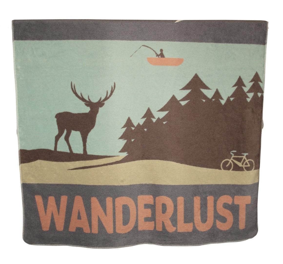 Плед David Fussenegger Wanderlust 200 x 150 см Лаймовий, фото №1