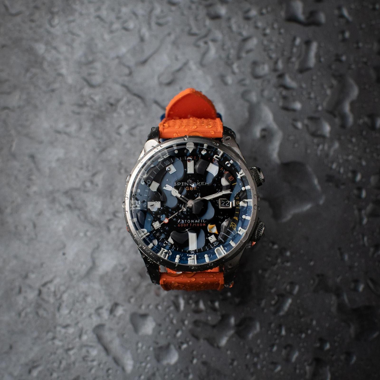 Автоматические часы Spinnaker Bradner GMT 42 мм, фото №8 Автоматические часы Spinnaker Bradner GMT 42 мм, фото №8