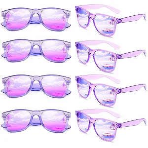 Набор солнцезащитных очков ФИОЛЕТОВЫЙ FSMILING 8 шт. - Фото 1