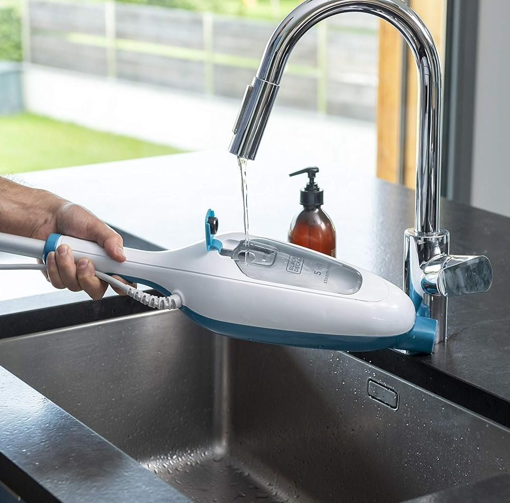 Парова швабра BLACK+DECKER 10-в-1 Біла, фото №3