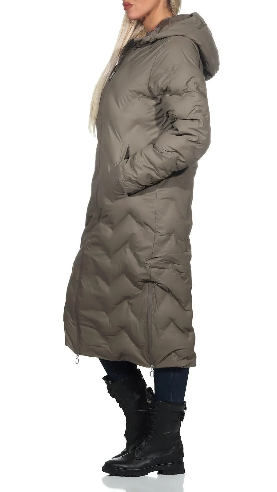 Куртка Hailys Johanna стьобана парка з капюшоном, фото №3