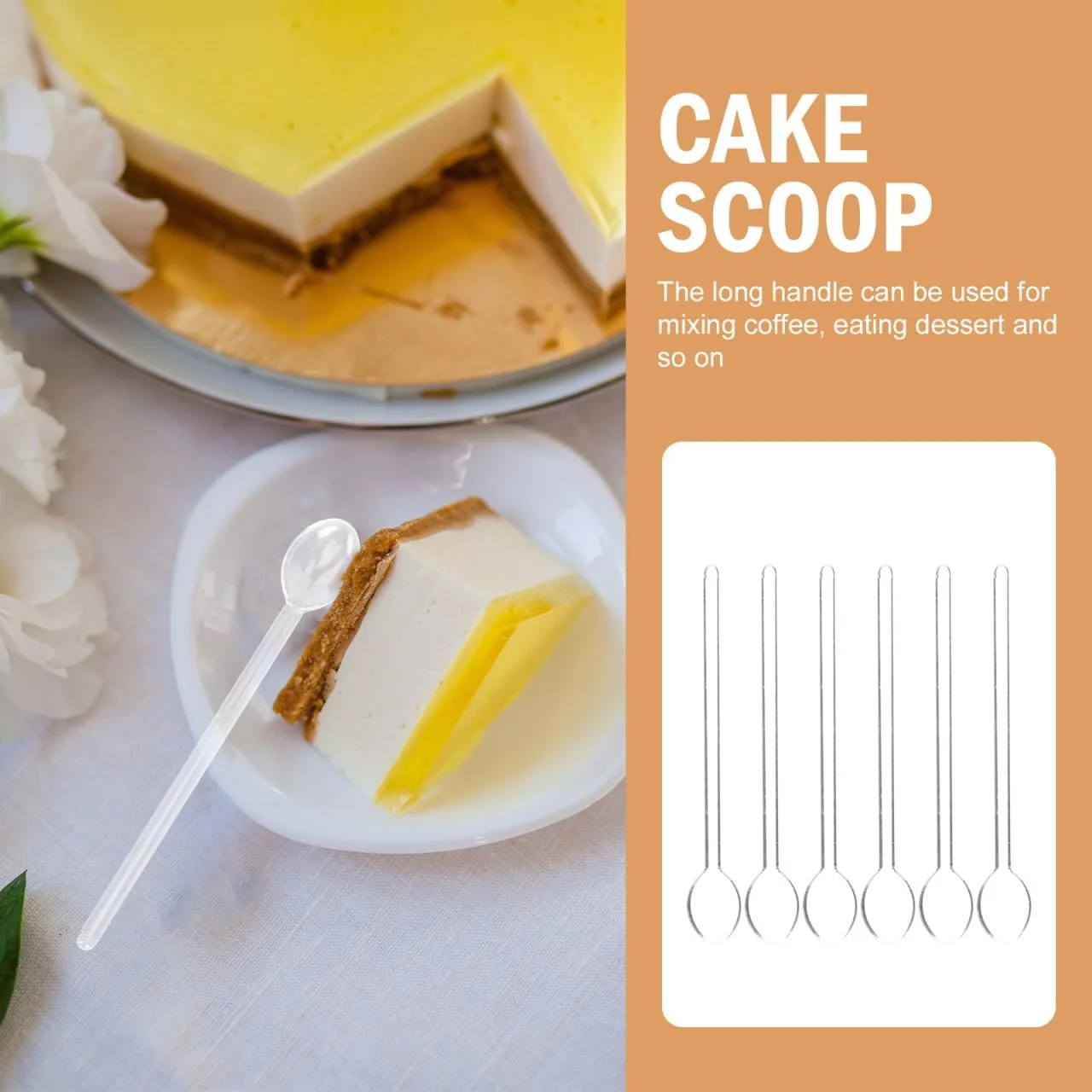 Ложка Скляна Housoutil для розмішування, фото №6