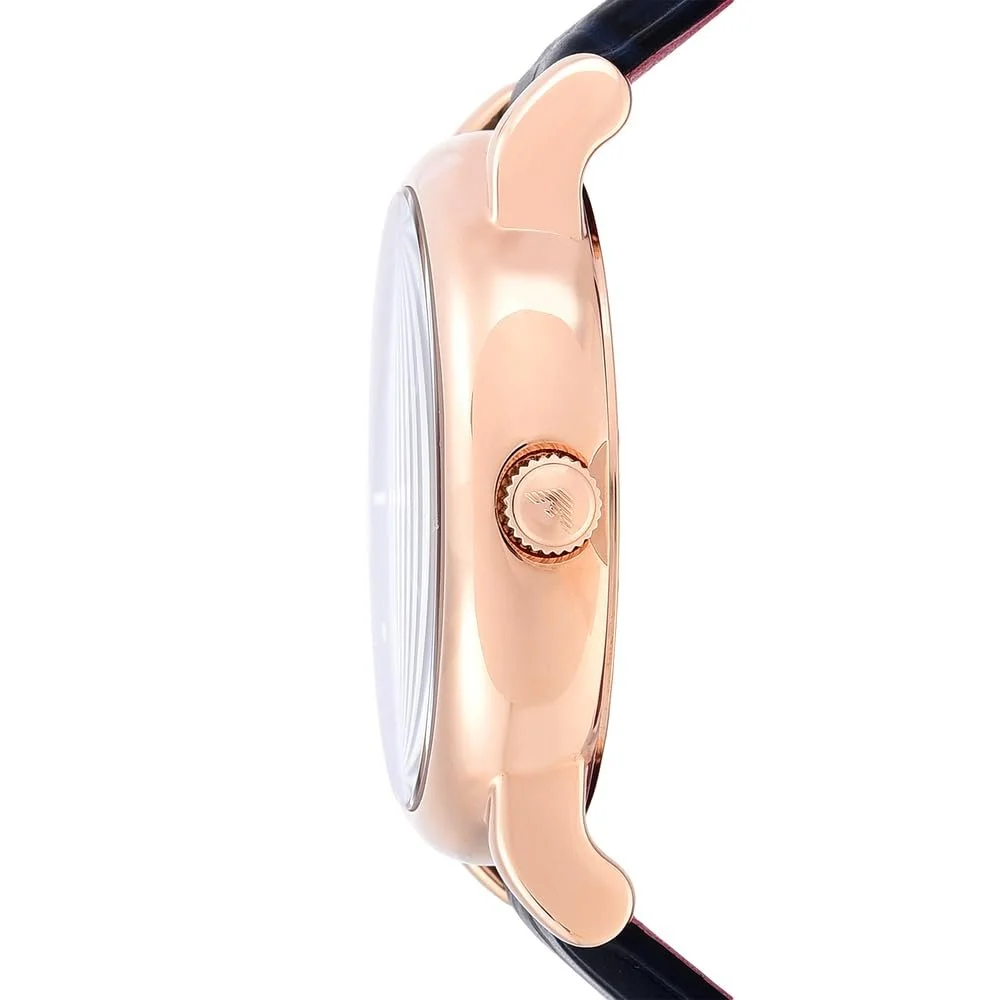 Часы Emporio Armani Мужские Кварцевые С тремя Стрелками Дата Механизм и Размер корпуса 43мм с Кожаным Ремешком, фото №4 Часы Emporio Armani Мужские Кварцевые С тремя Стрелками Дата Механизм и Размер корпуса 43мм с Кожаным Ремешком, фото №4