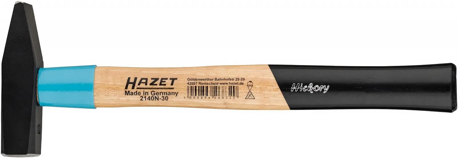 Молоток слесарный Hazet BluGuard 2140N-30 300 мм 300 г, фото №2 Молоток слесарный Hazet BluGuard 2140N-30 300 мм 300 г, фото №2