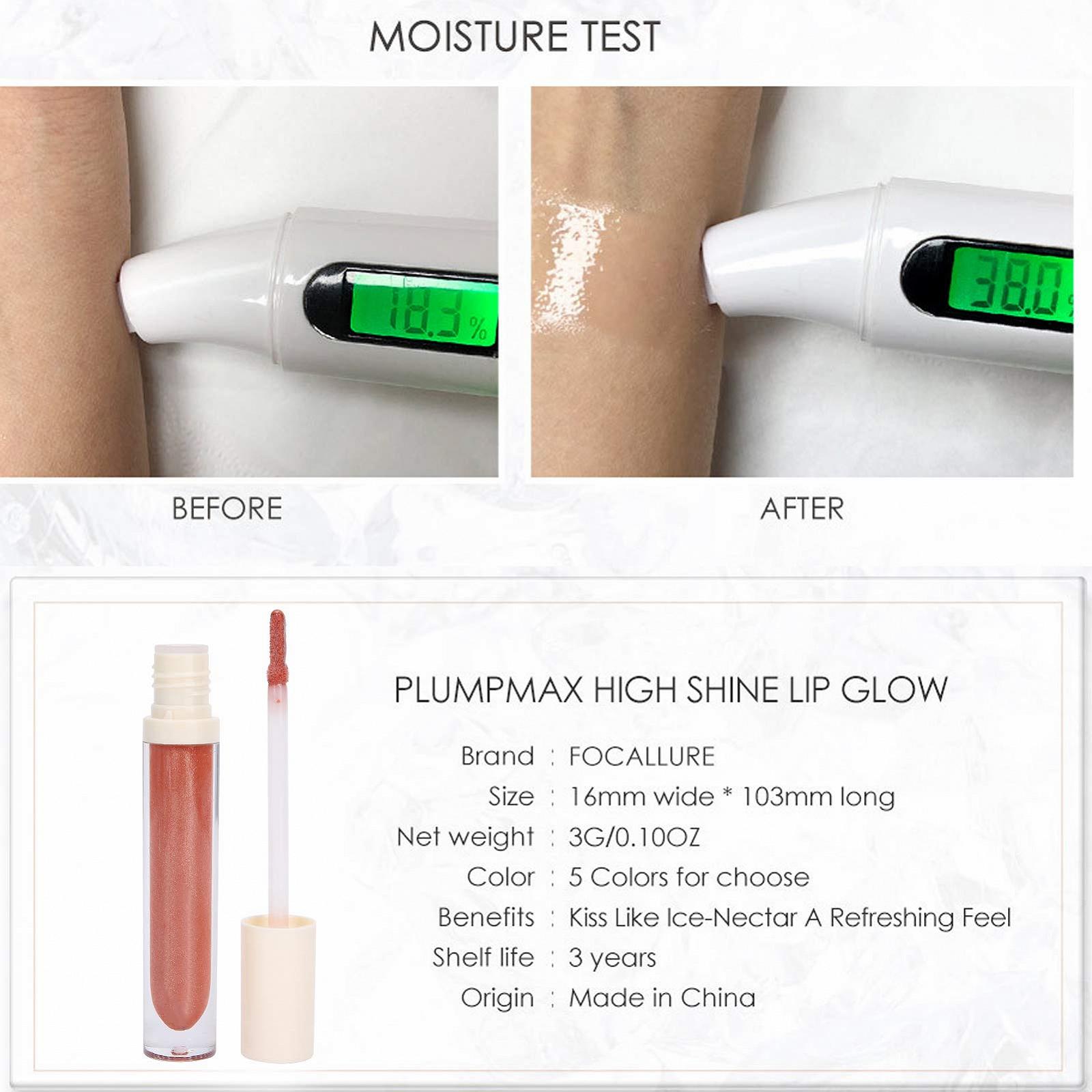 Блеск для губ Увлажняющий для макияжа губ Пластик для женщин (09, Santa Claus), фото №6