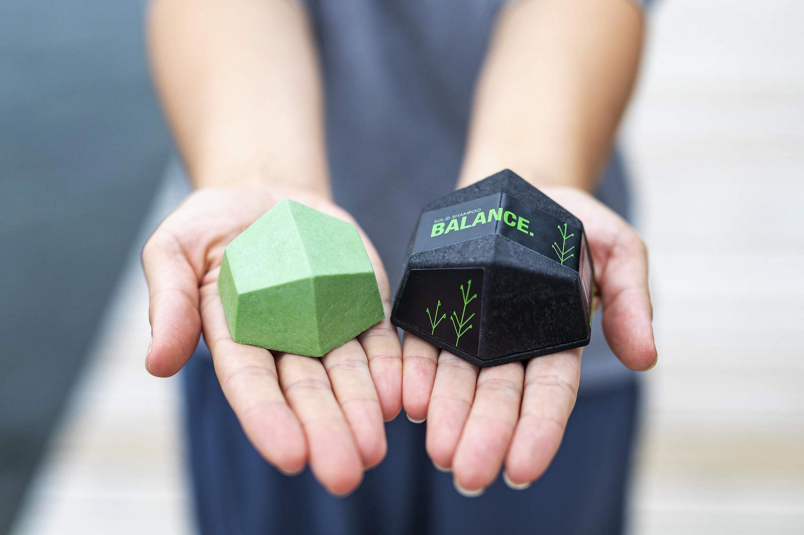 Твёрдый Solidu Shampoo Bar Balance для жирных волос 70г, фото №4