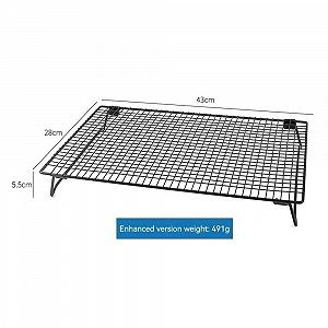 Подставка для ноутбука Настольная подставка, Прочная металлическая охлаждающая подставка для ноутбука с сетчатой платформой, Черная подставка для ноутбука synthetic.ua - Фото 1