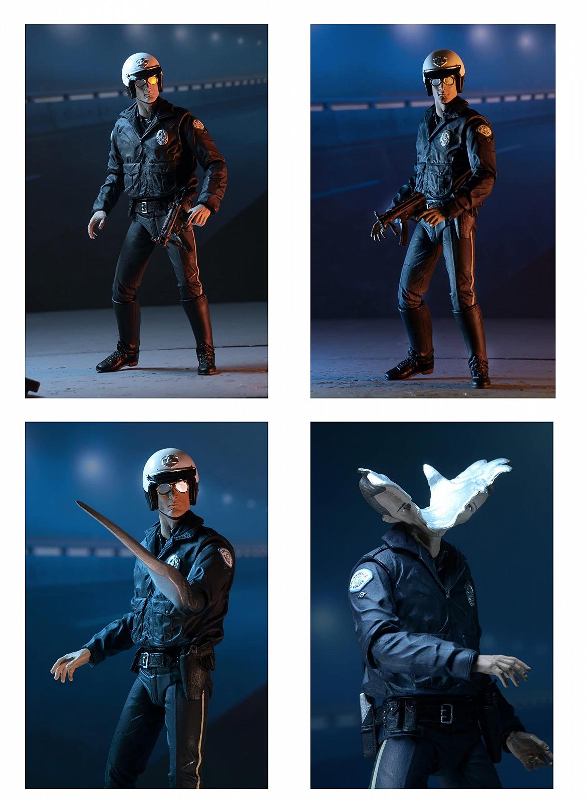 Фигурка NECA Terminator 2 Ultimate T-1000 Motorcycle Cop, 7-дюймов, фото №4