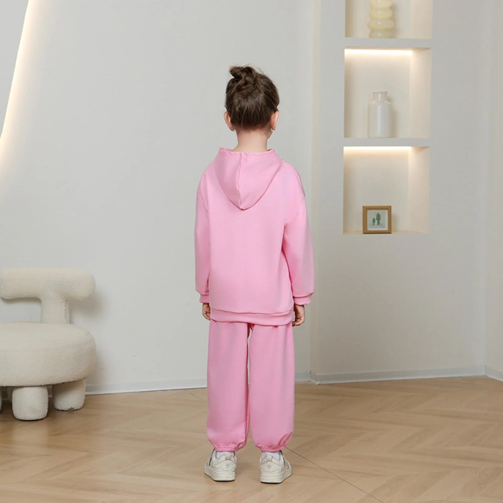 Пуловер для девочек, повседневный, осенний худи для подростков на молнии, теплый детский свитшот с капюшоном, большой худи на молнии, фото №7