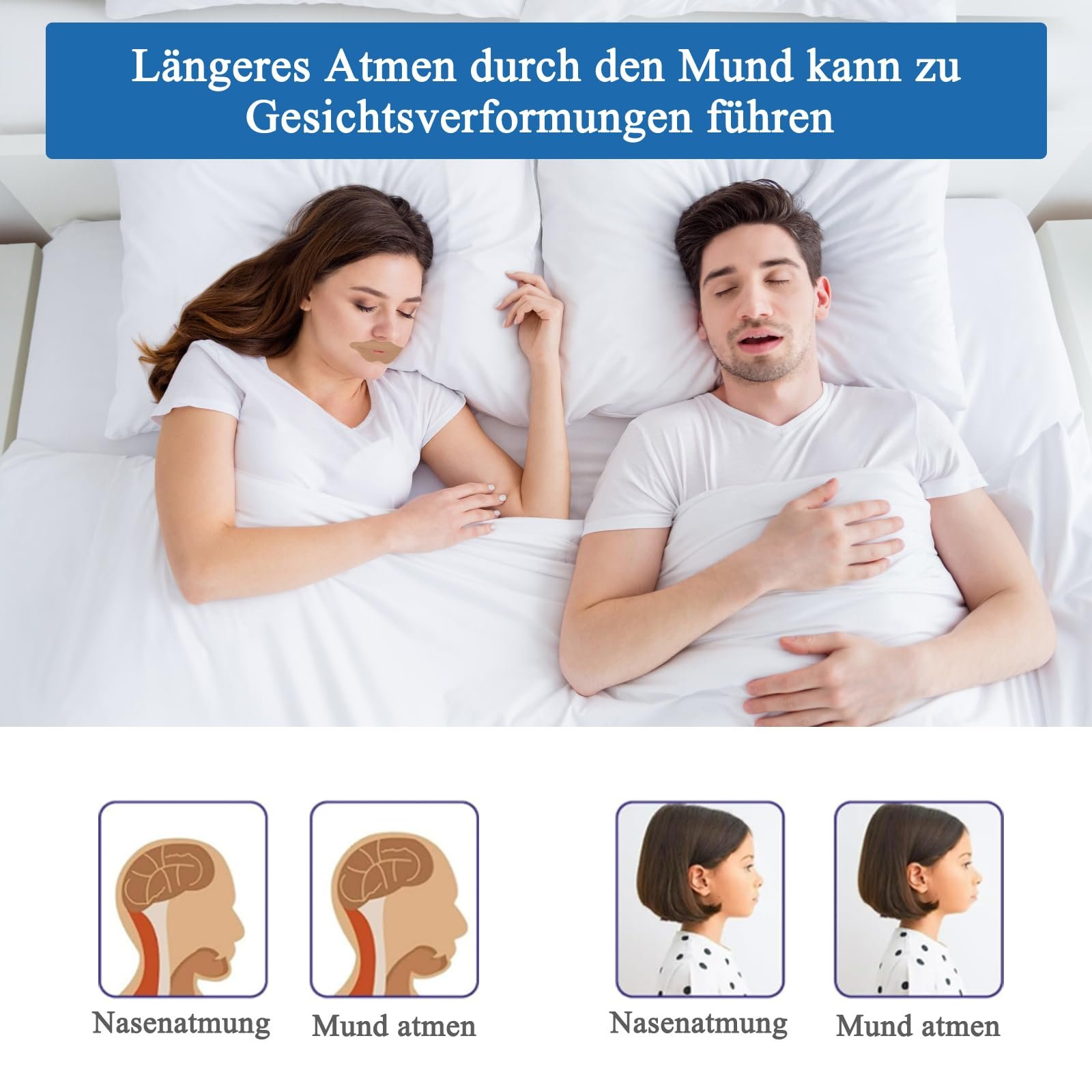 Лента для рта для сна, пластырь для рта против храпа, фото №5