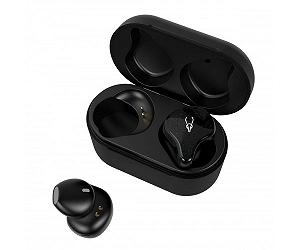 Бездротові Bluetooth навушники Sabbat X12 Pro Black з чохлом для зарядки 750 мАг Чорний - Фото 1