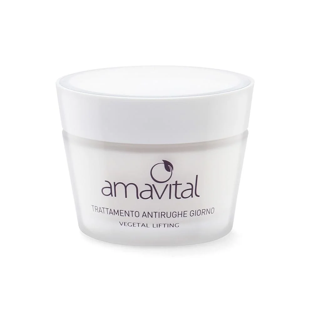 Денний крем Amavital Anti-Wrinkle Vegetal Lifting, Smoothing & Firming 50 мл, фото №3 Денний крем Amavital Anti-Wrinkle Vegetal Lifting, Smoothing & Firming 50 мл, фото №3