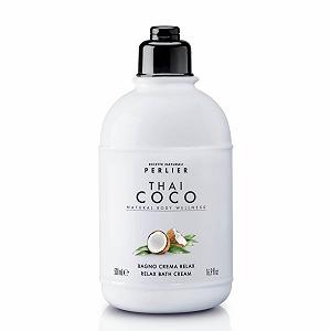 Крем гель для ванни Perlier Relax Thai Coconut Зволожуючий з кокосовою олією першого віджиму 250 мл - Фото 1