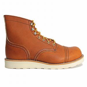 Ботинки Red Wing Iron Ranger 6 дюймов из цельнозерновой кожи - Фото 1
