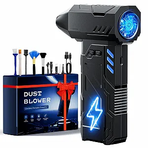 Акумуляторна повітродувка для стисненого повітря 180,000 RPM 6000mAh 3 швидкості - Фото 1